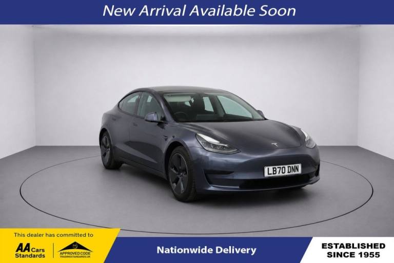 2020 Tesla Model 3 Standard Range Plus Saloon 4dr Electric Auto RWD (241 bhp) Saloon ELECTRIC Aut...