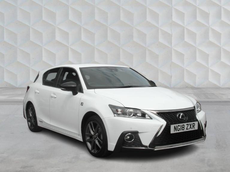 2018 Lexus CT 1.8 200h F Sport Hatchback 5dr Petrol Hybrid CVT Euro 6 (s/s) (136 ps) HATCHBACK Pe...