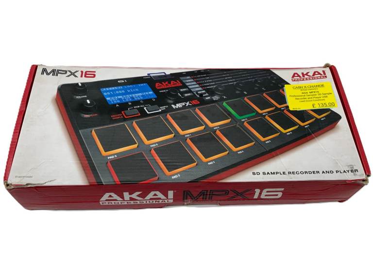 AKAI Professional MPX16 Sample Recorder and Player