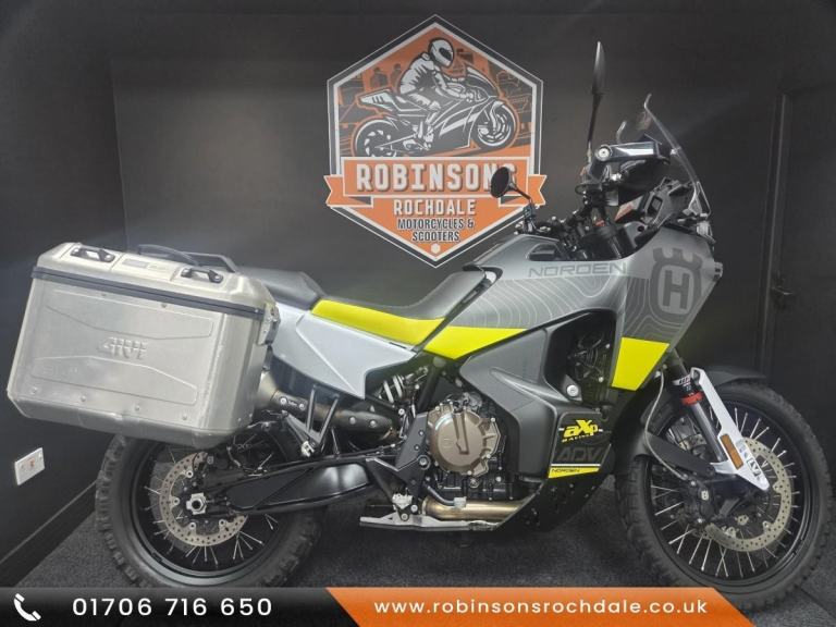 2022 22 Husqvarna 901 Norden 2022 with 9009 miles..  Side cases & LeoVince