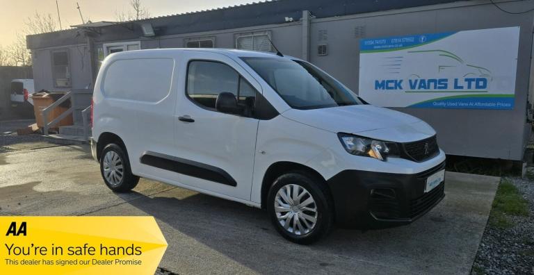2020 Peugeot Partner 1000 1.5 BlueHDi 100 Professional Van PANEL VAN DIESEL Manual