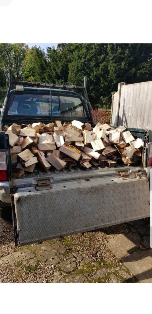 LOGS HARDWOOD SEASONED LOGS FIREWOOD FOR SALE DELIVERED 