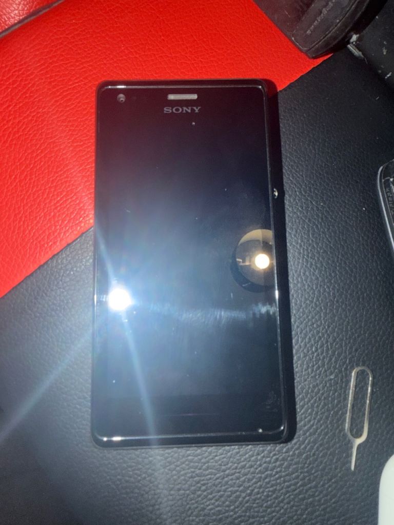 Sony Xperia Smartphone – Black, Fair Condition