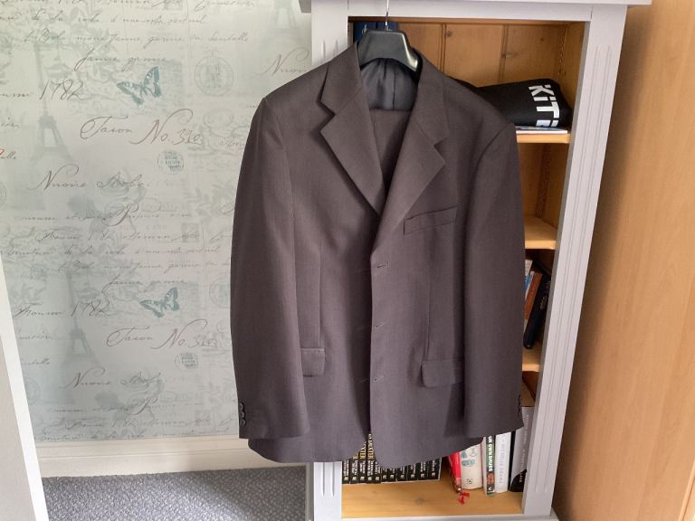 Gents grey suit