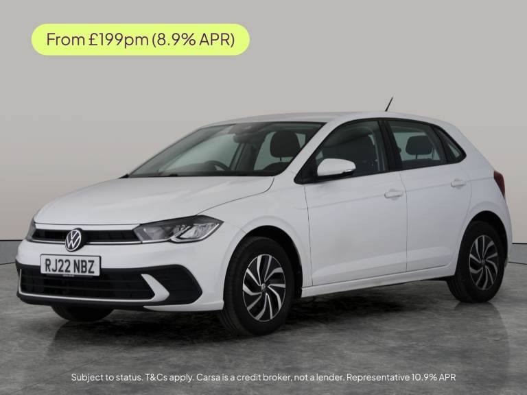 2022 Volkswagen Polo 1.0 TSI Life Hatchback 5dr Petrol Manual Euro 6 (s/s) (95 ps) LIGHT AND SIG ...