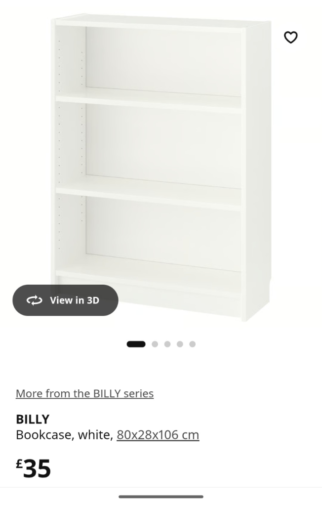 Bookshelf, BILLY/IKEA