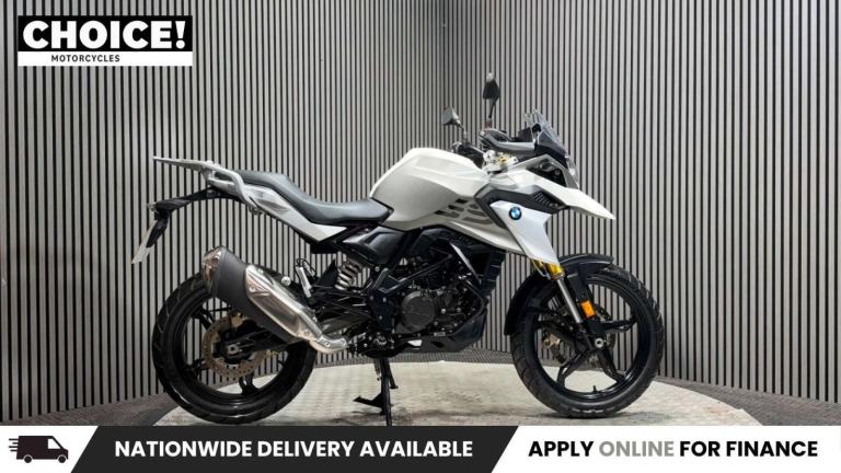 BMW G310GS 2021 ONLY 7K LIGHTWEIGHT ADVENTURE BIKE NEW MOT A2 READY