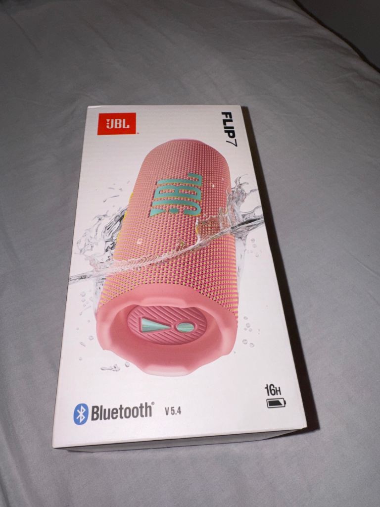 JBL Flip 7 Bluetooth Speaker – Brand New, Pink