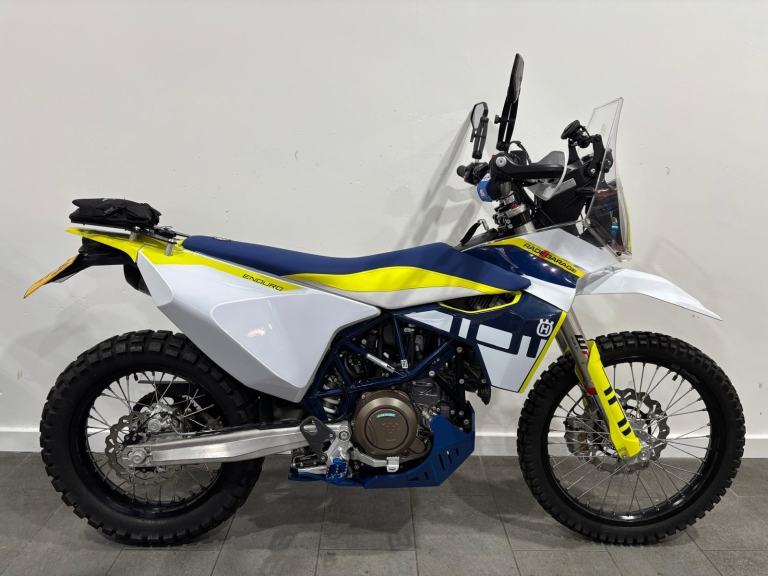 2024 Husqvarna 701 Enduro Rally, 777 Miles, Arrow Silencer, Rade Carbon Tower