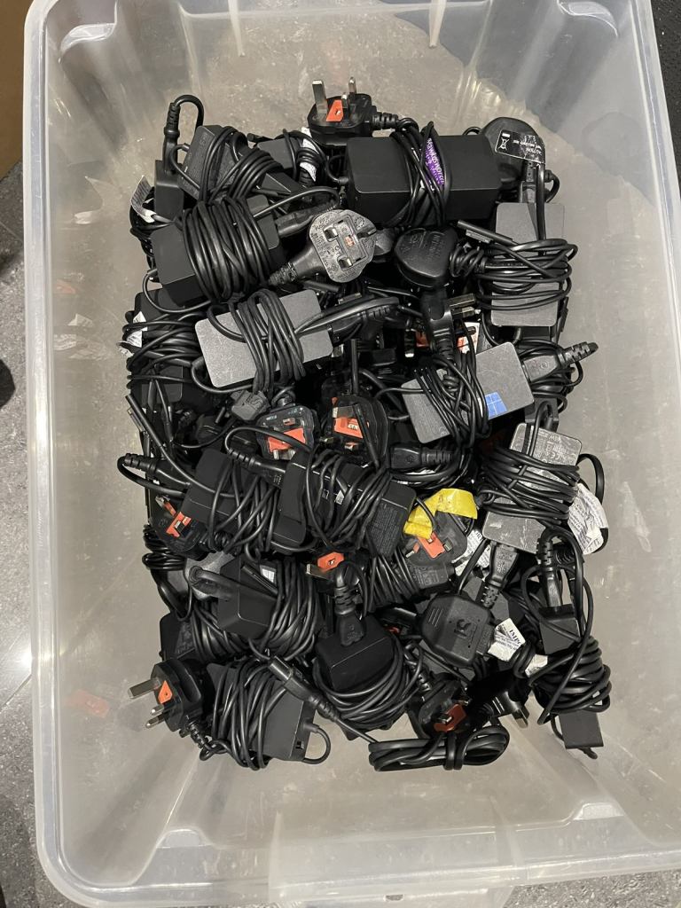 Genuine Microsoft surface pro 65W Chargers with 3 pin cord 