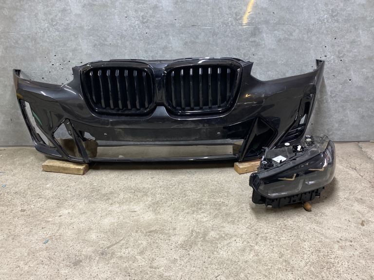 BMW x3 G01 / x4 G02 M sport Lci front bumper passenger side led headlight 2022 - 2025 