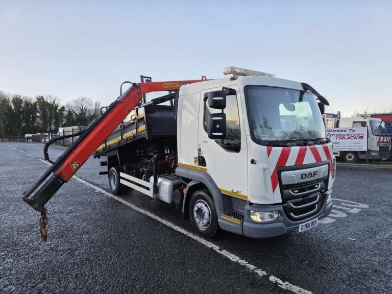 2018 Daf LF180 10 ton insulated steel tipper