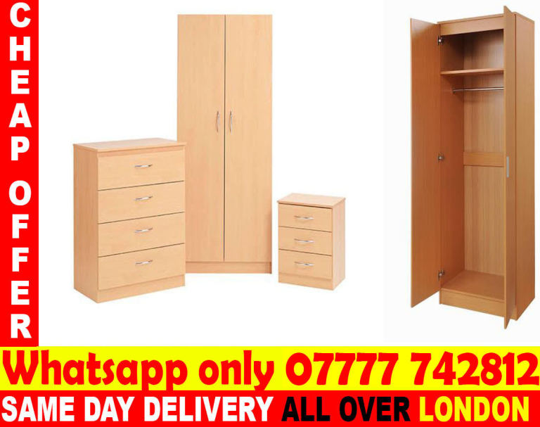 - FREE DELIVERY - WARDROBE 2 DOR AND 3 DOR BRAND NEW (rvtbyn