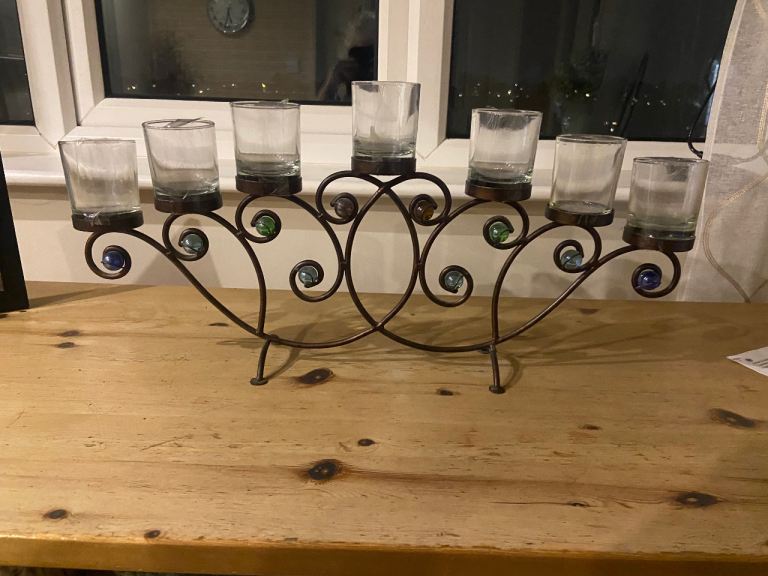 T Light holder, for centrepiece or sideboard 