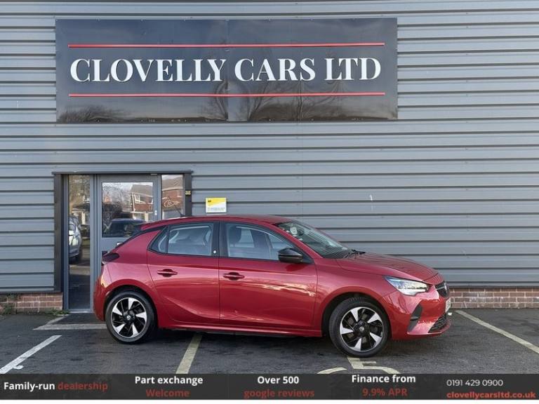 2021 Vauxhall Corsa 50kWh SE Nav Premium Hatchback 5dr Electric Auto (7.4Kw Charger) (136 ps) Hat...