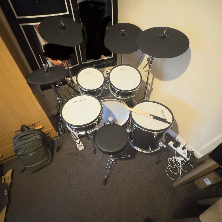 Millenium MPS1000 Electronic Drum Kit - Good Condition 