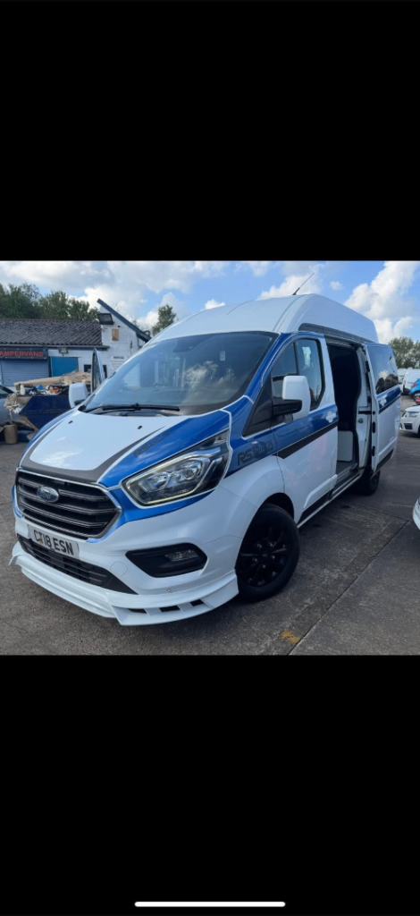 Ford, TRANSIT CUSTOM, Panel Van, 2018, Manual, 1996 (cc)
