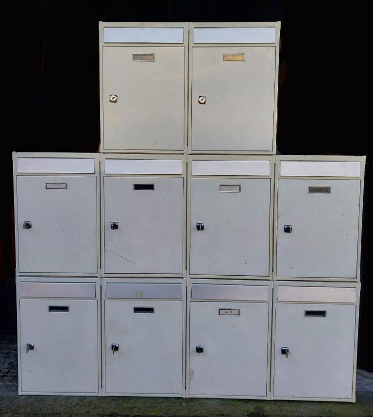 10x postboxes letterboxes mailboxes
