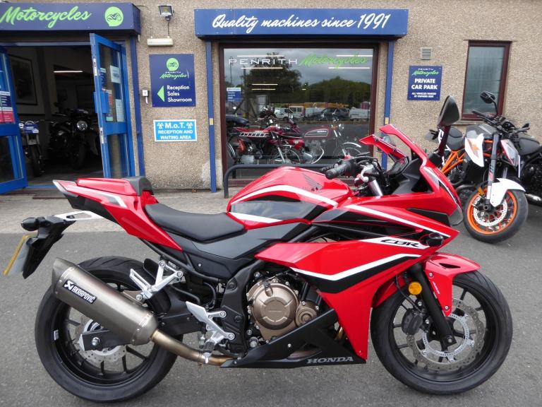 Honda CBR500 RA-J - 2018 - 2,988 Miles at Penrith Motorcycles