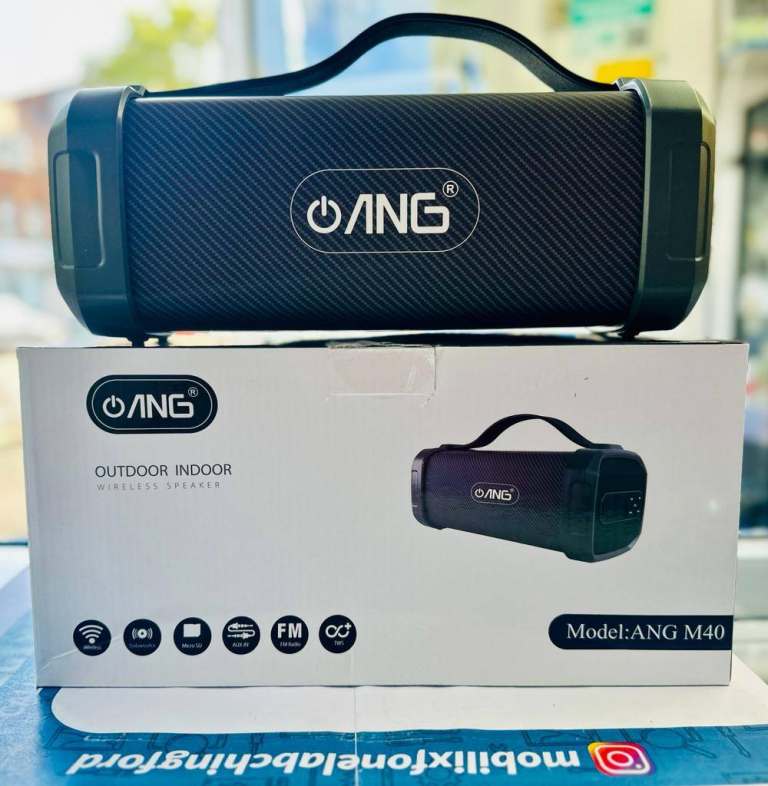 ANG M40 Bluetooth Wireless Speaker Portable Outdoor Indoor with FM Speaker