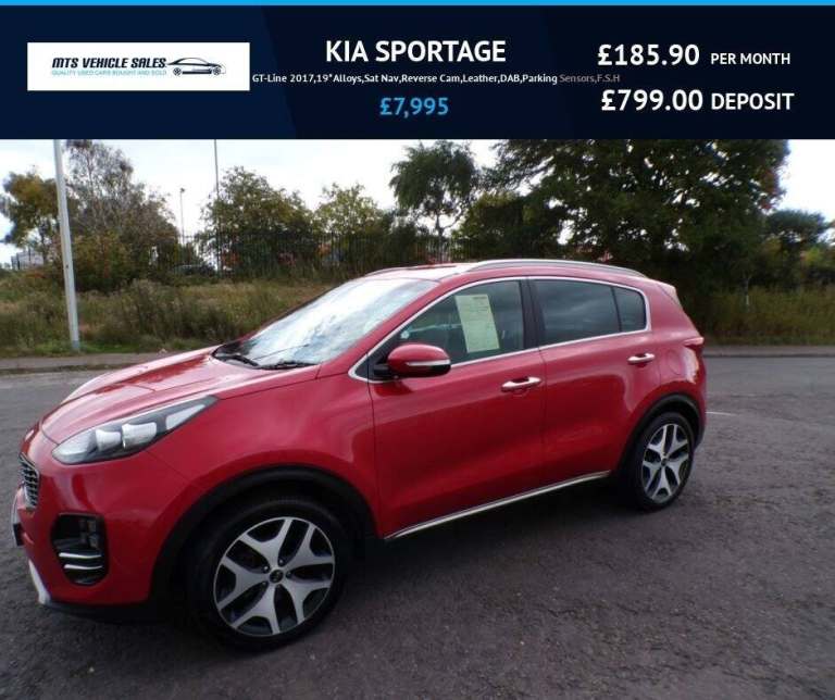 2017 Kia Sportage 1.7 CRDi ISG GT-Line Edition 5dr ESTATE DIESEL Manual