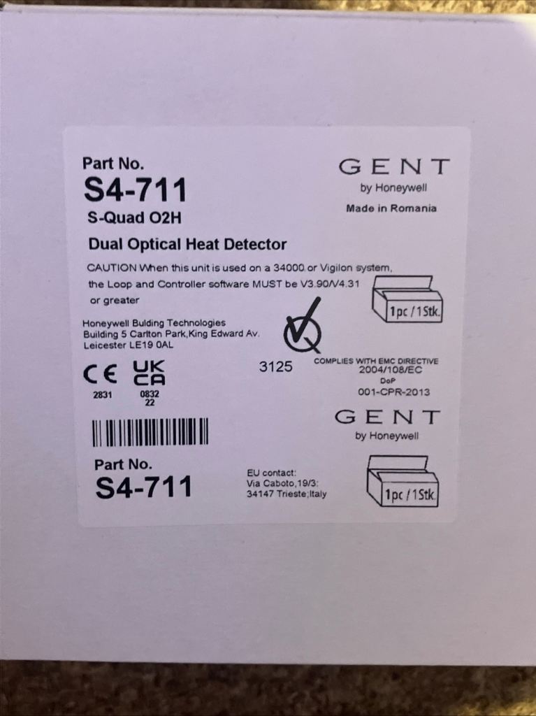 A range of fire alarm devices and batteries all new 