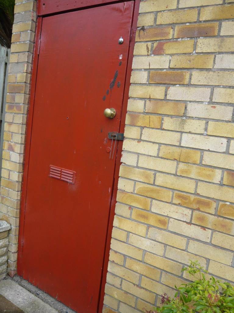 Wanted Wooden outside door for garage
