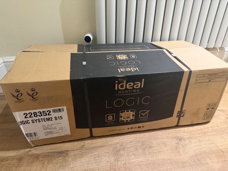 Ideal Logic Max S15 System Gas Boiler Central Heating 15kW