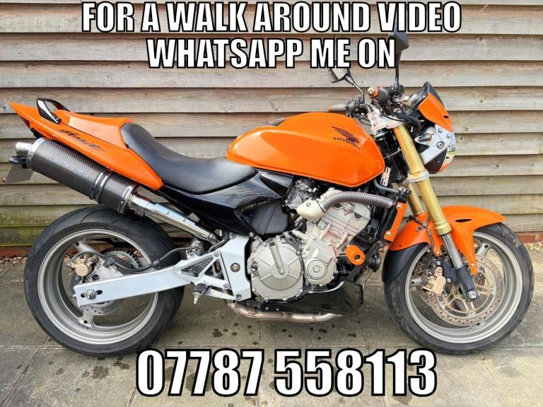 2007 / 07 Honda CB600 Hornet £2750 Orange. 
