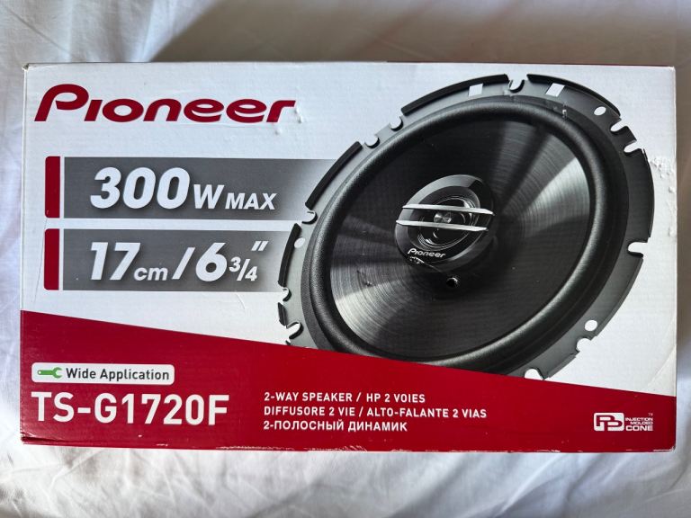 Pioneer TS-G1720F 17cm 2-Way Car Speakers - NEW