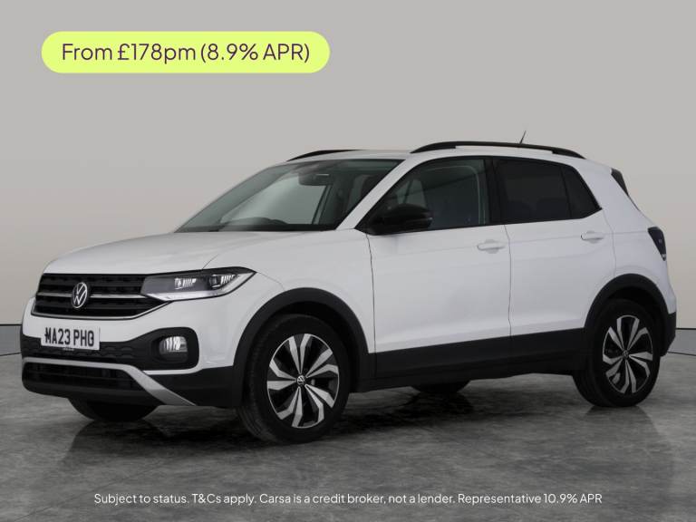 2023 Volkswagen T-Cross 1.0 TSI Black Edition SUV 5dr Petrol Manual Euro 6 (s/s) (110 ps) - PARK ...