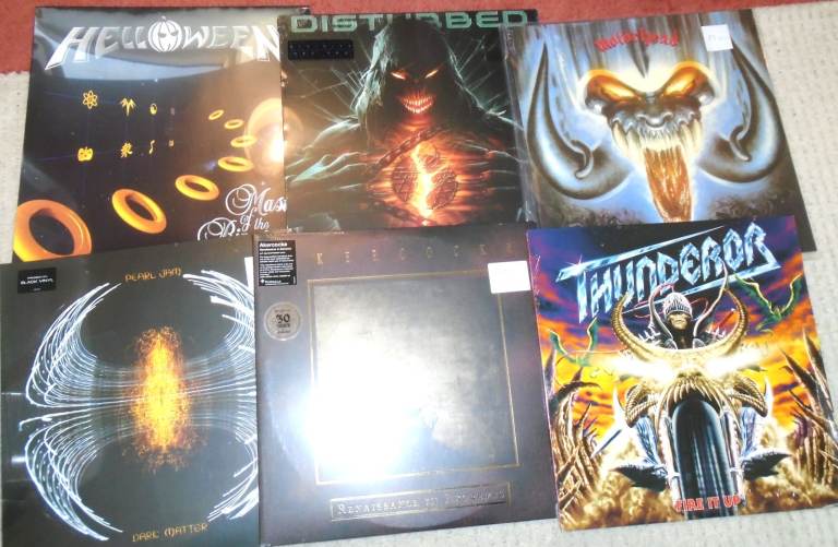 VINYL ALBUMS: MODERN REPRESSES: MOSTLY NEW ROCK/ INDIE POP. PRICES VARY