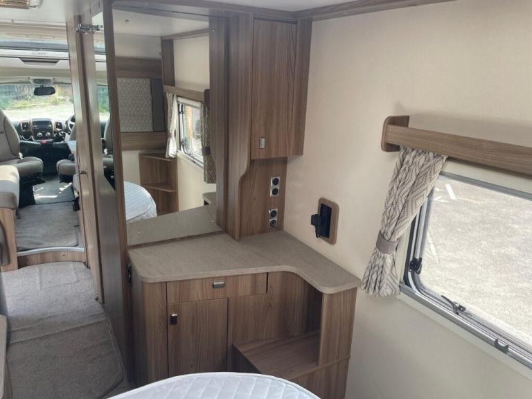 Swift Bessacarr 494 4 berth 4 belt rear fixed bed, dinette conversion motorhome