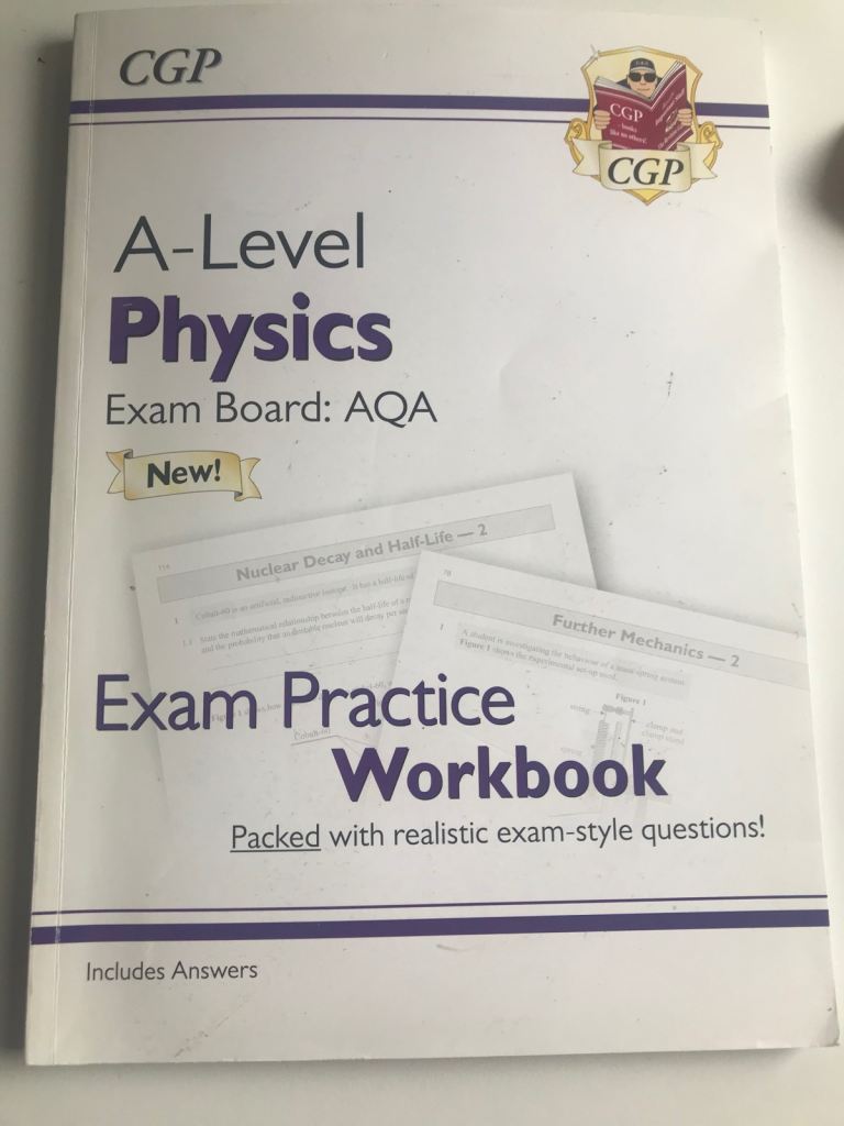 A-Level Physics: AQA Year 1 & 2 Exam Practice workbook