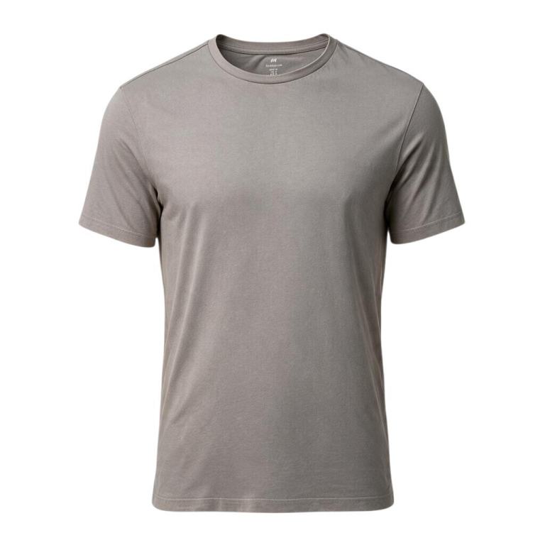 H&M T-Shirt Men's UK Size M Grey Regular Fit Short Sleeve Crew Neck