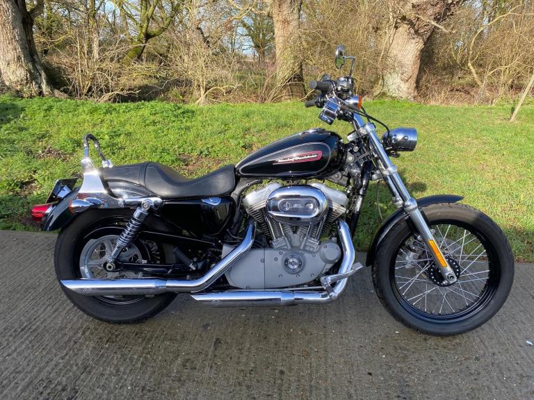 HARLEY-DAVIDSON XL883C SPORTSTER, 1200 CONVERSION, 2009, 15,017 MILES, LOVELY