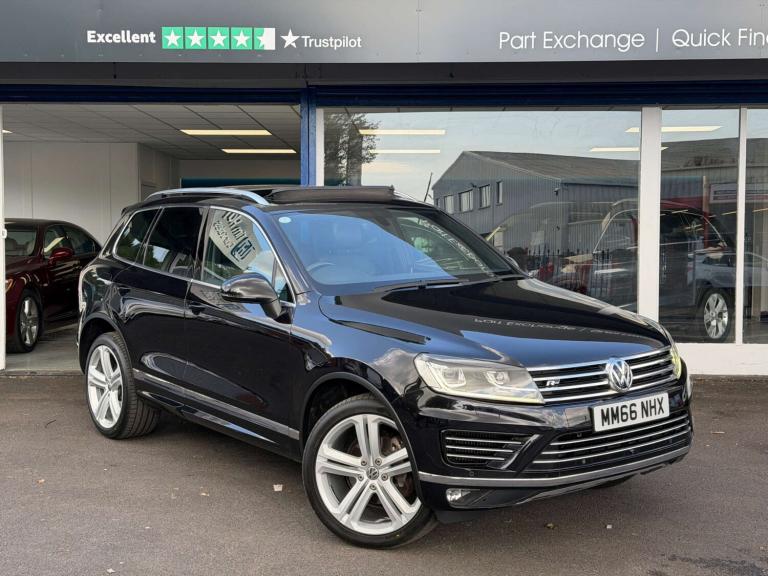 2016 Volkswagen Touareg 3.0 Touareg V6 R-Line+ TDI BlueMotion Technology Auto 4WD 5dr SUV Diesel ...