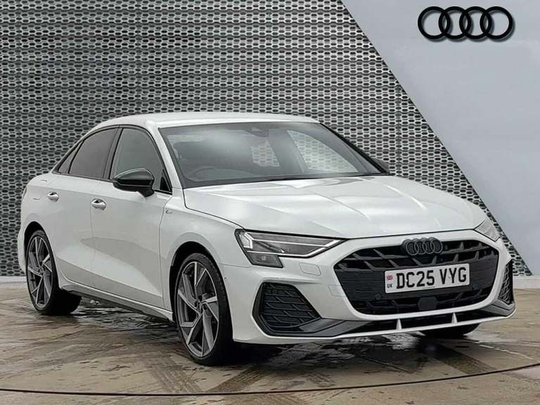 2025 Audi A3 Black Edition 35 TFSI  150 PS S tronic Saloon PETROL Automatic