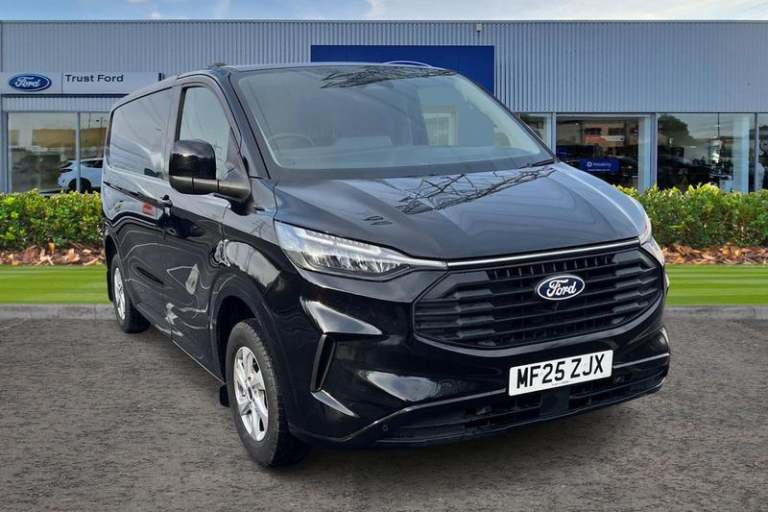2025 Ford Transit Custom 280 Limited L1 SWB FWD 2.0 EcoBlue 136ps Low Roof, HEATED FRONT SEATS &a...