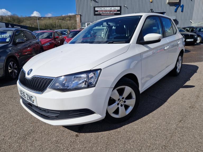 2016 Skoda Fabia 1.0 MPI SE 5dr HATCHBACK Petrol Manual