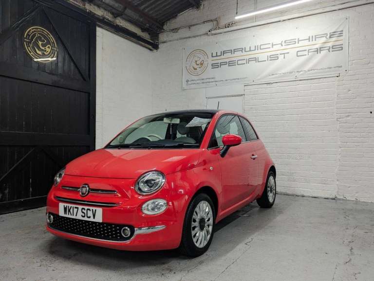2017 Fiat 500 1.2 Lounge 3dr HATCHBACK PETROL Manual