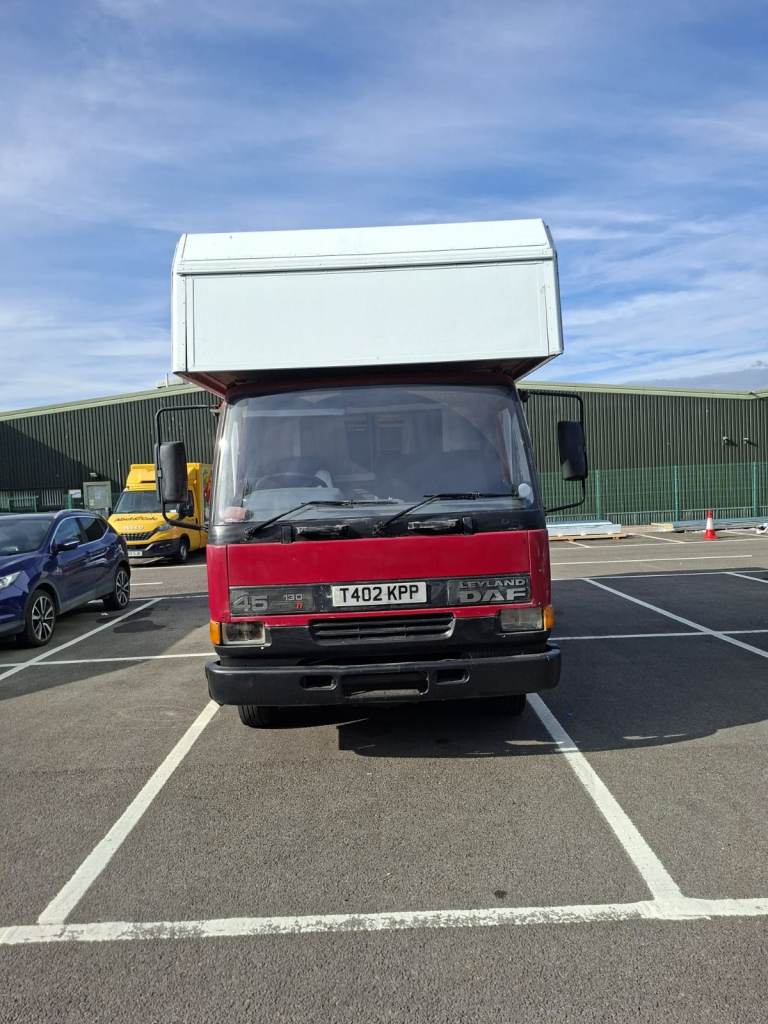 Leyland DAF FA130TI Ex Horsebox ideal camper conversion with extras.