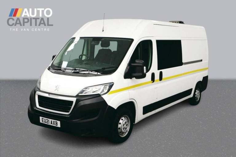 2021 Peugeot Boxer 2.2 BlueHDi 335 Professional 140 BHP L3 H2 7 Seats Welfare Van Euro 6 ULEZ  We...