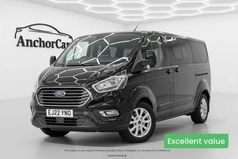 2022 Ford Tourneo Custom 2.0 EcoBlue 130ps L/R 8 Seater Titanium Auto MPV DIESEL Automatic
