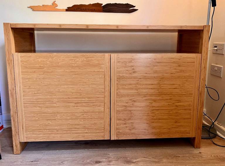 Marks & Spencer Sapporo Bamboo Sideboard / TV Unit – Great Condition