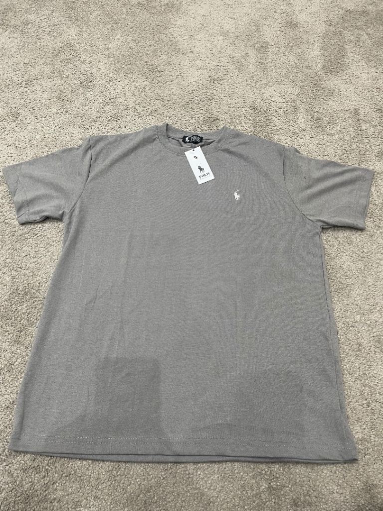 Polo Ralph Lauren Grey T-shirt – Brand New with Tags
