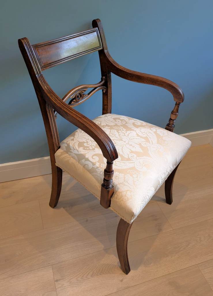 Regency Style Dining Chair Bedroom Chair Hall Chair Carved