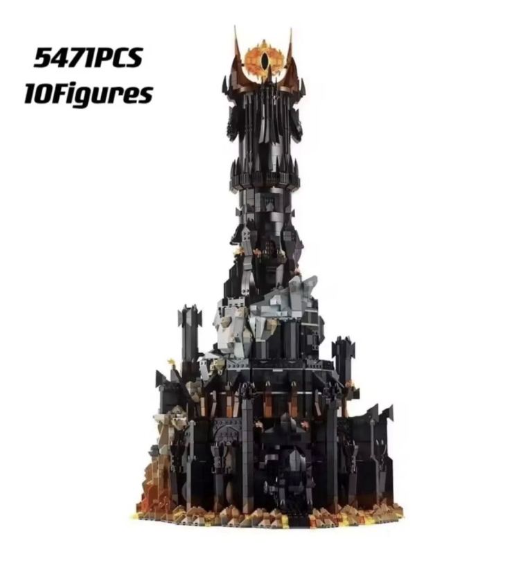 5471 Piece Lord of The Rings Barad-Dor Building Block Set New In Box 