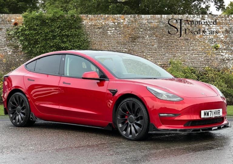 2021 Tesla Model 3 (Dual Motor) Performance Auto 4WDE 4dr (Performance Upgrade) SALOON Electric A...