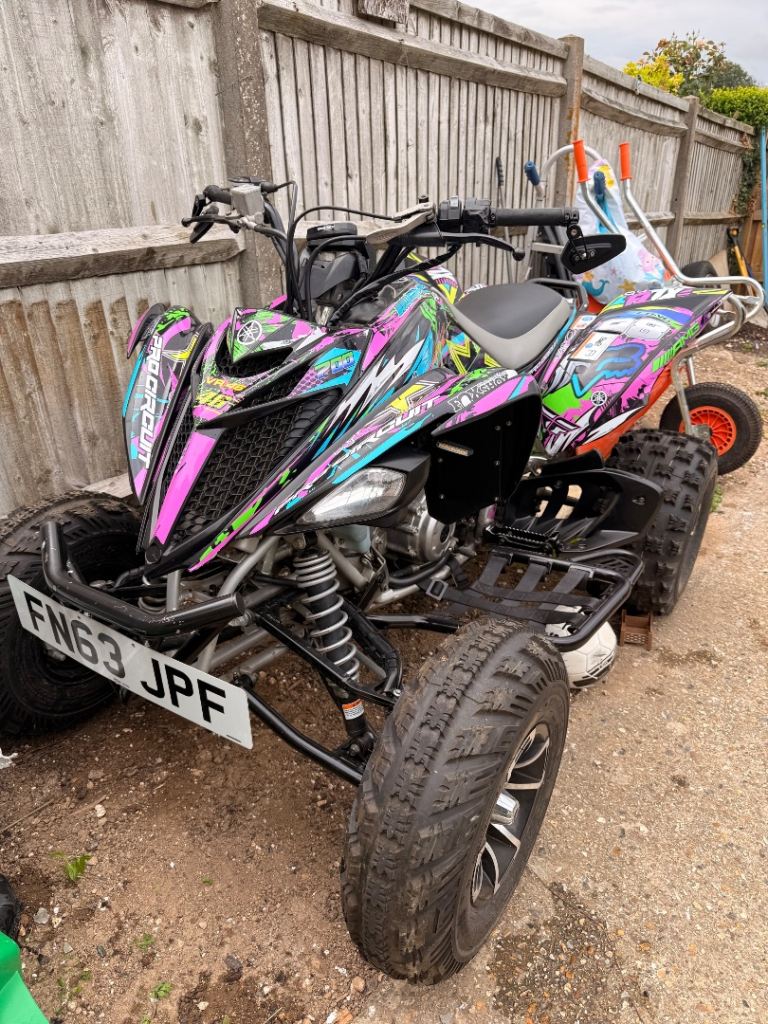 Yamaha raptor 700r ROAD LEGAL 